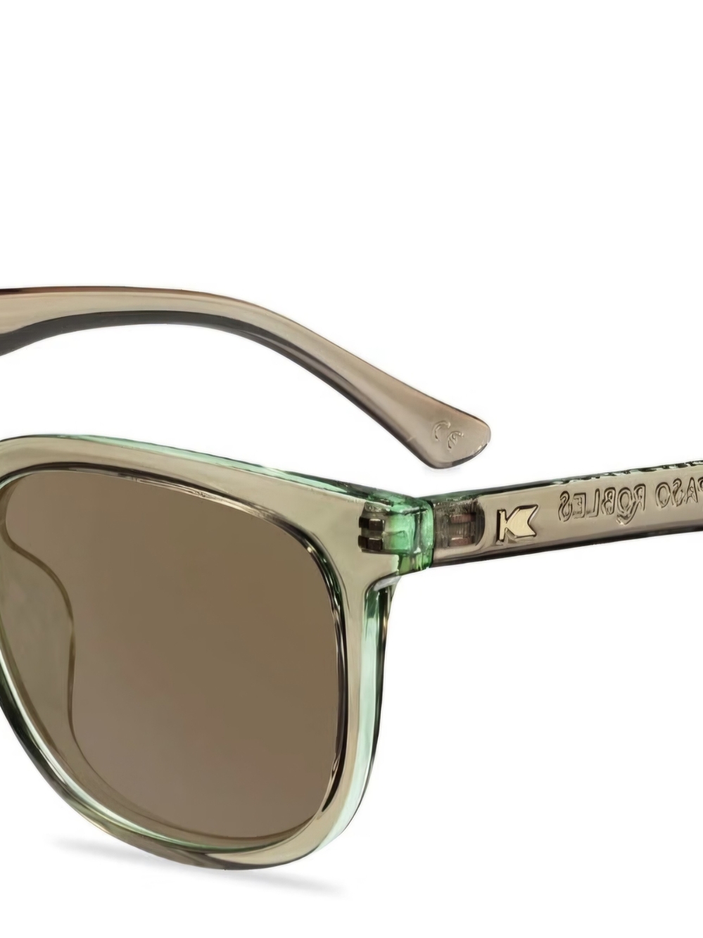 Paso Robles Men's Green Tinted Frame Sunglasses